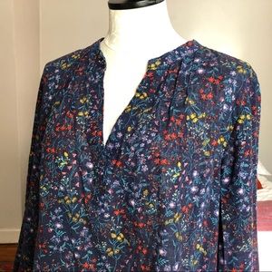 Long Sleeve Old Navy Floral Print Tunic